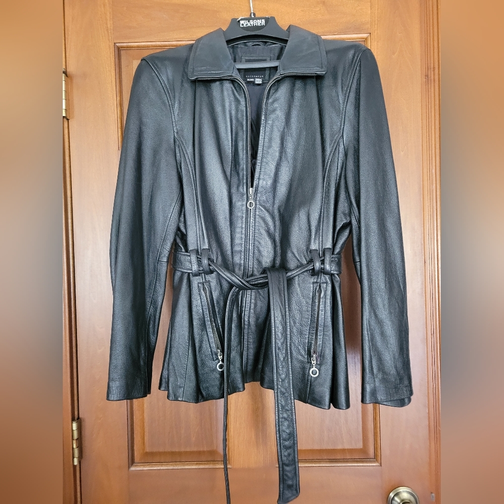 Women's XL Leather Jacket